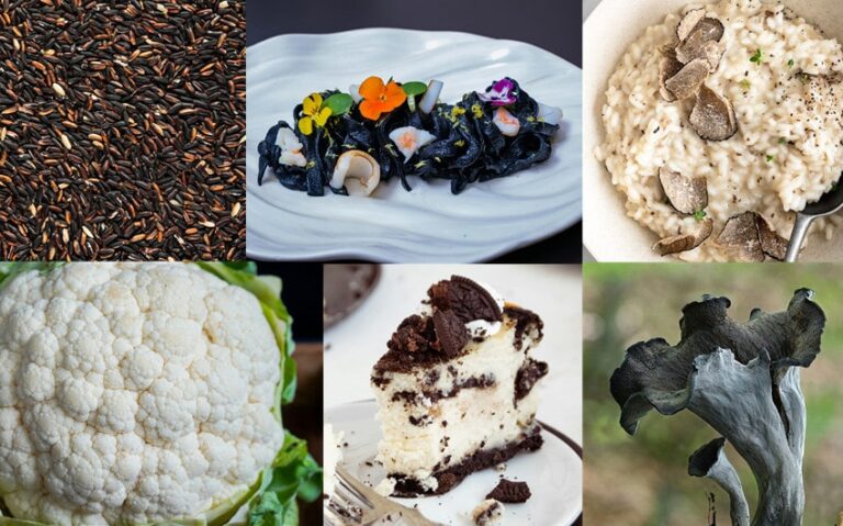 38 Stunning Foods That Are Black and White You Must Try